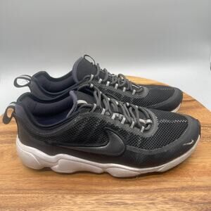 Nike Air Zoom Spiridon 16 Shoes Mens Size 9.5 Black Running Comfort Walking Gym